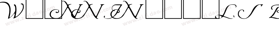 Wrenn Initials Bold字体转换